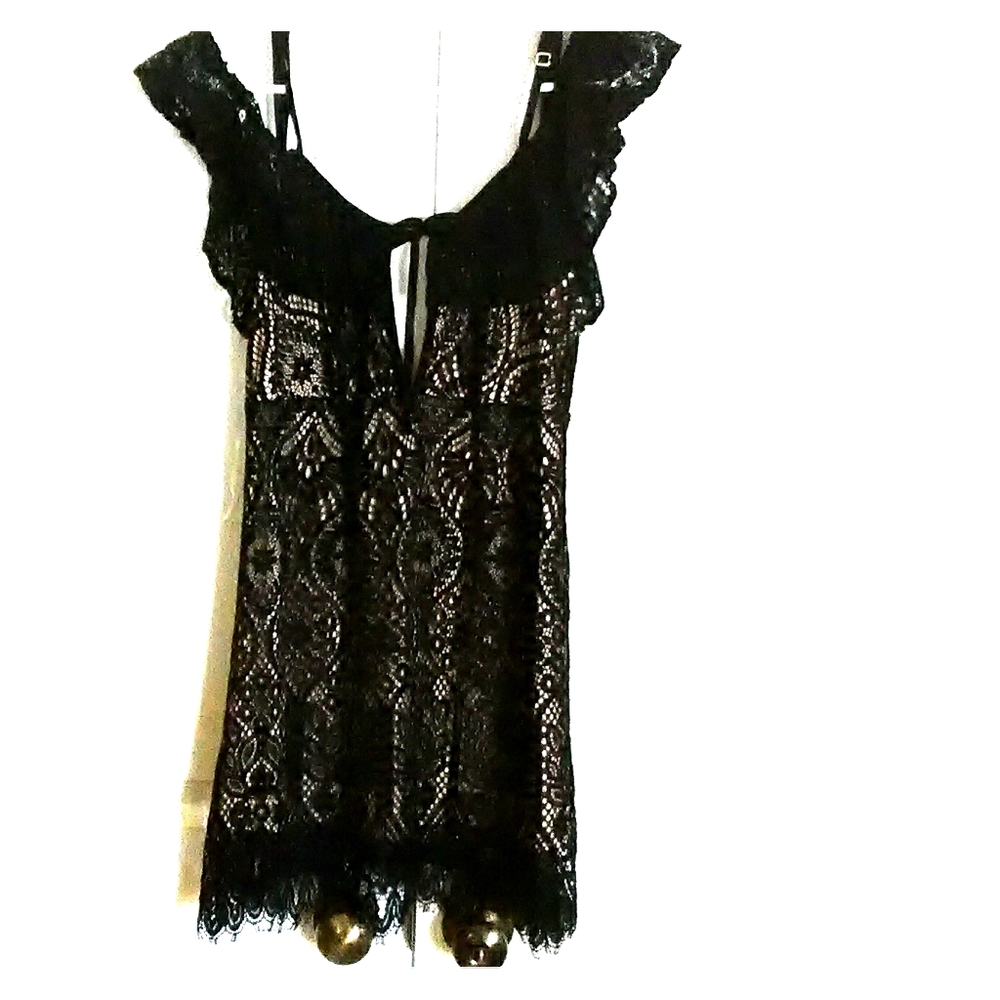 Flirty Black lace dress